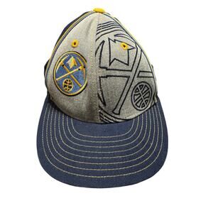 Denver Nuggets Baseball Hat Cap Men’s Size 7 NBA Licensed Apparel LINK
